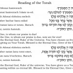 Aliyah to Torah blessings